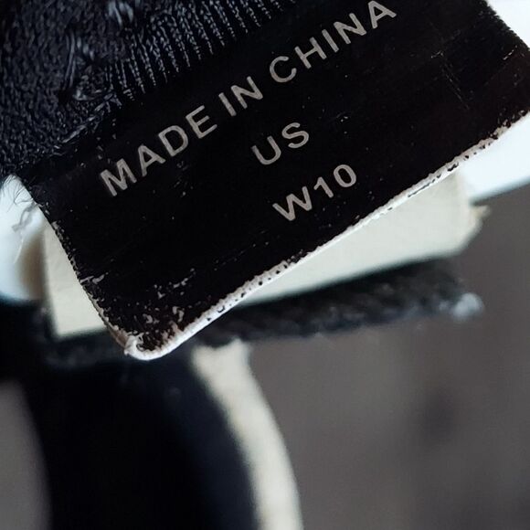 Crocs XTG LoPro Golf Sandal Women's 10 Cream Leather, Gray & Blue Shoes - Picture 9 of 9